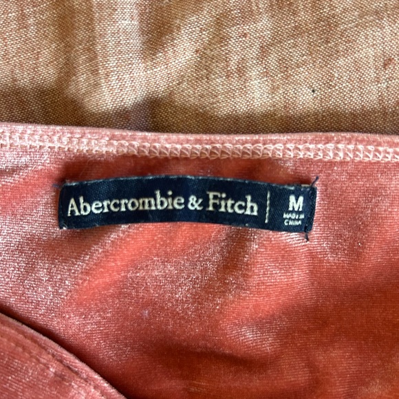Abercrombie and Fitch velour tube top - Picture 3 of 3